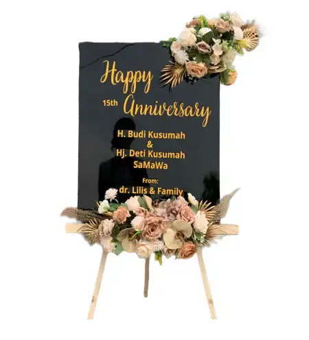 Papan Bunga Akrilik cihampelas